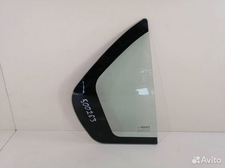 Стекло двери задней правой форточка Renault Logan