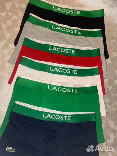 Трусы мужские боксеры lacoste подарочный набор