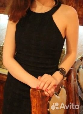 Черное платье zara