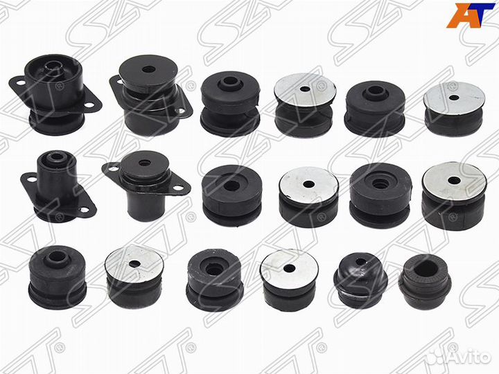 Опоры рамы кузова (комплект) toyota land cruiser 1