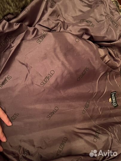 Винтажная шуба из искуственного меха suziklo paris