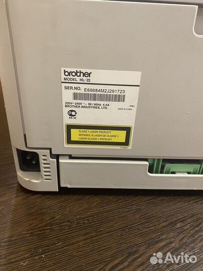 Принтер brother model hl-2130r