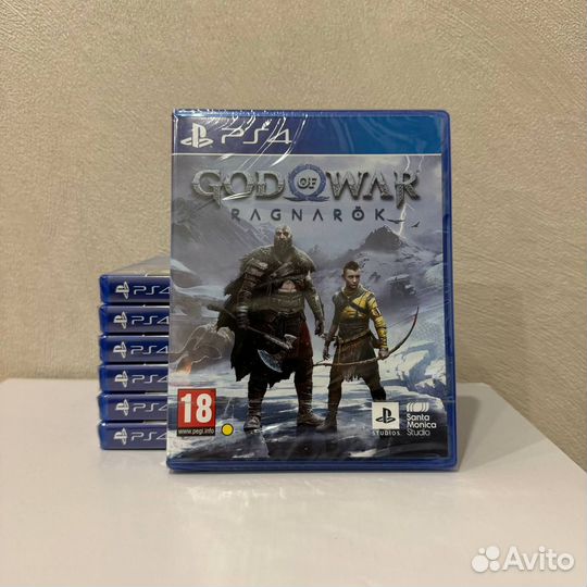 God of War Ragnarok PS4 Новый Диск На русском