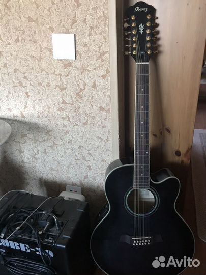 Гитара Ibanez AEL2012E-TKS1204+хофр