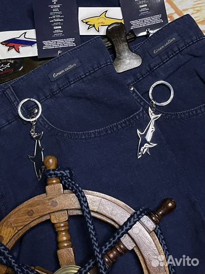 Paul&Shark Джинсы Deluxe Лен-Хлопок S24 Фаб3000