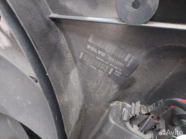 Вентилятор радиатора Volvo XC90, 2010