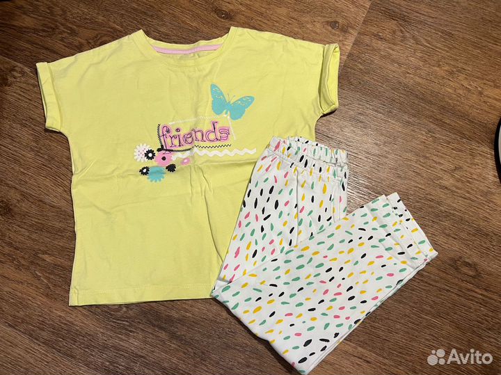 Пакет вещей на девочку 104 110