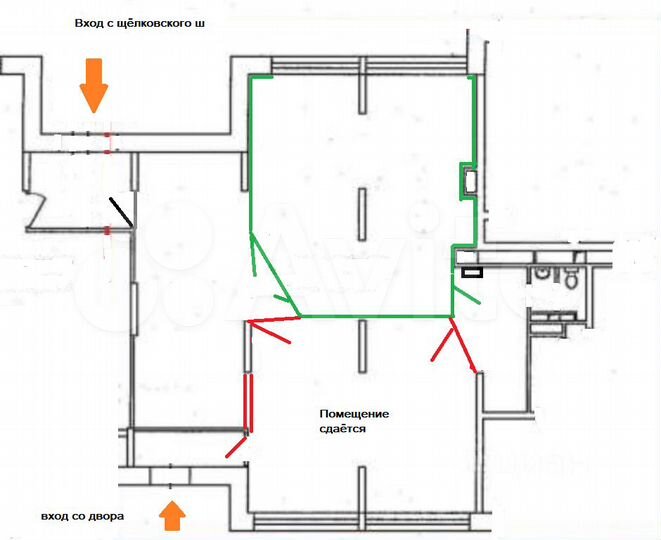 Торговая площадь, 55 м²