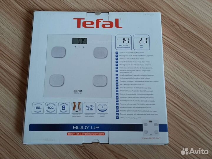 Весы напольные диагностические Tefal новые