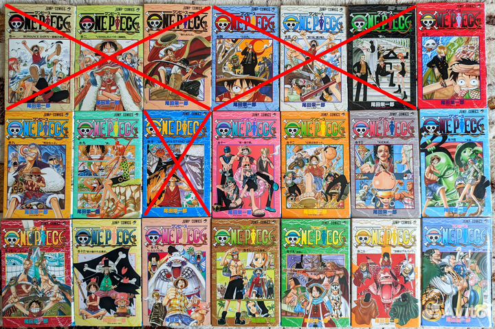 Манга на Японском 601 One Piece