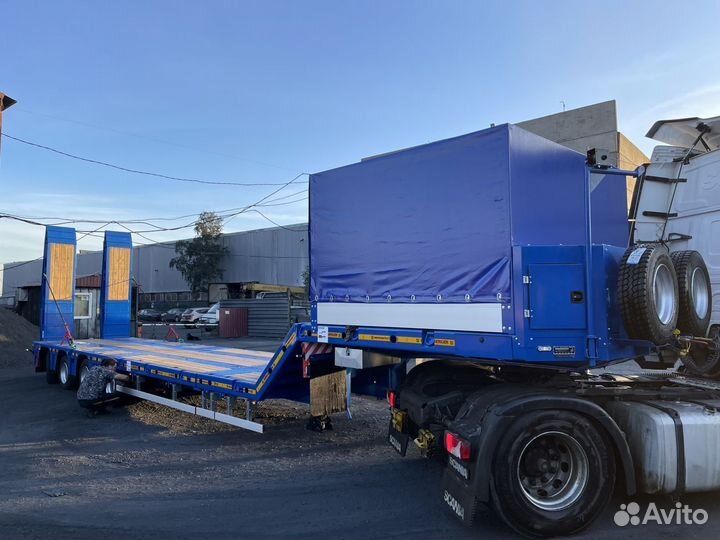 Полуприцеп трал (тяжеловоз) Berger 9854, 2023