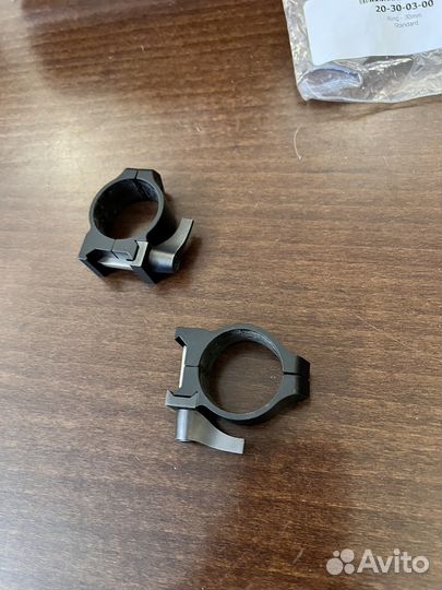 Кольца для оптики 30 мм быстросьем Weaver