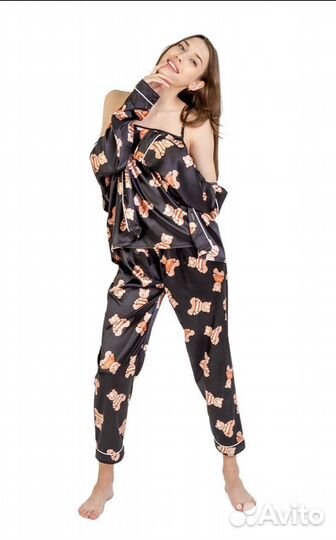 Пижама с мишками 7 предметов Опт / Розница