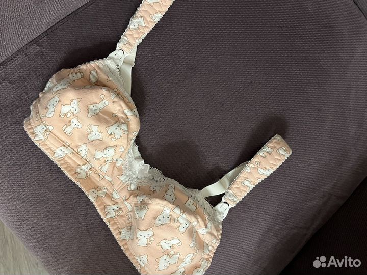 Бюстгальтер лиф без косточек для кормления хлопок