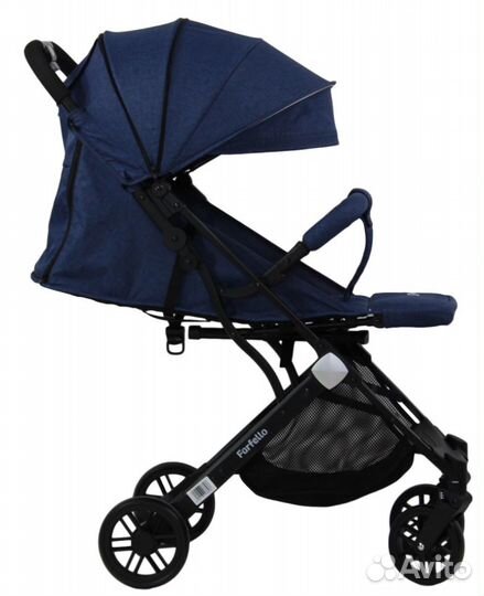 Прогулочная коляска Farfello Comfy Go Синий