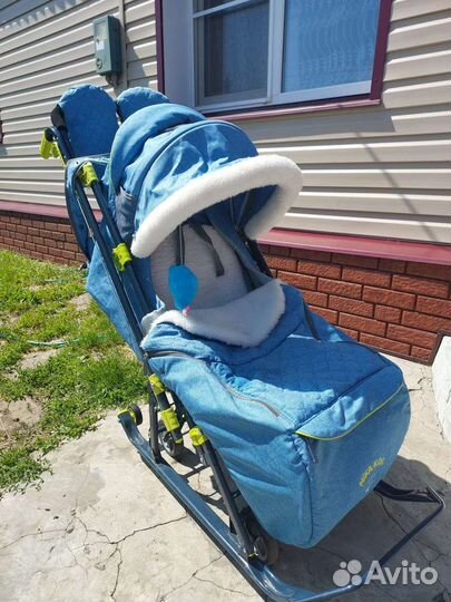 Коляска санки