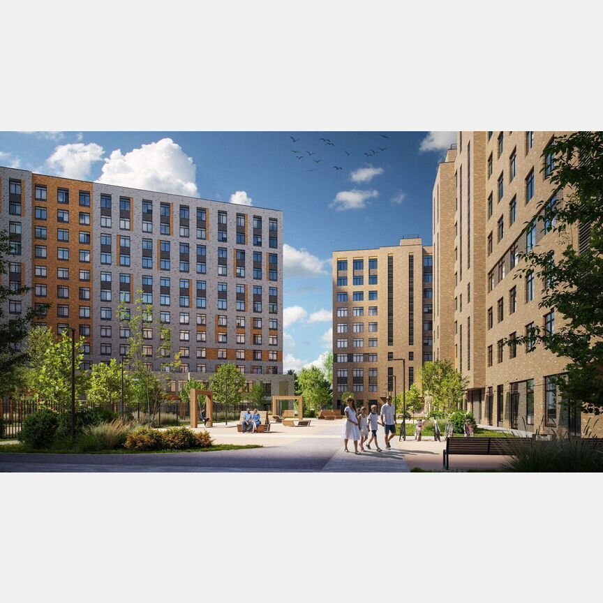 1-к. квартира, 37,2 м², 10/12 эт.