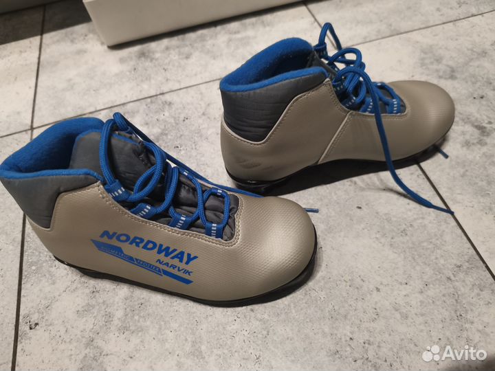 Лыжные ботинки размер 34 nordway
