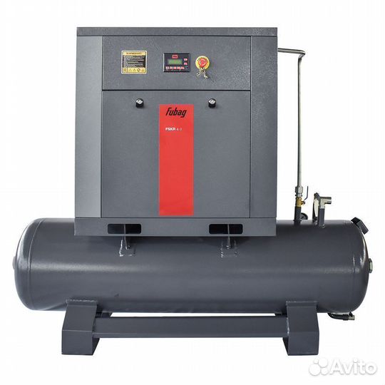 Компрессор 4 кВ винтовой на ресивере