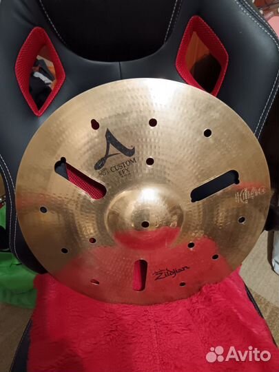 Тарелка креш Zildjian A Custom EFX 18 отремонтиров