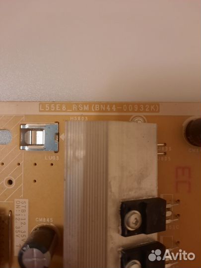 Блок питания Samsung ue55ru8000u