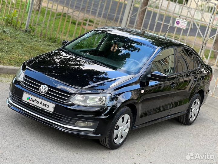 Volkswagen Polo 1.6 AT, 2016, 187 100 км
