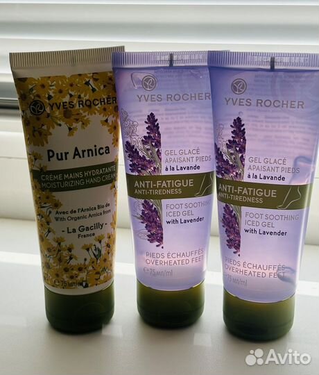 Гель для ног и крем для рук