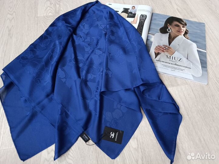 Платок Chanel шёлк 10 цветов