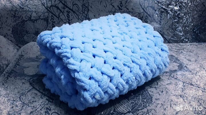 Плед. Ручная работа