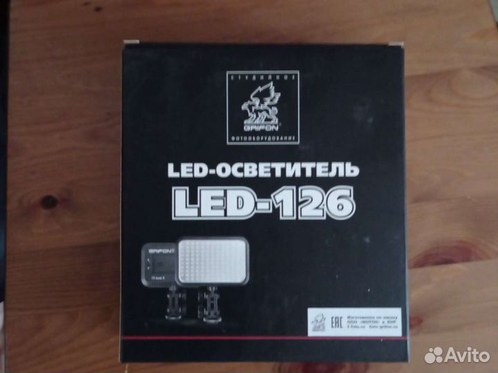 Накамерный свет Grifon-126 (осветитель)