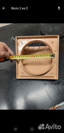 Приточно-вытяжной колпак с клапаном