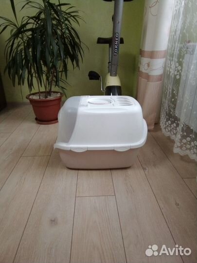 Кошачий туалет закрытый