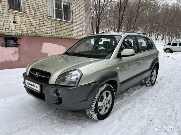 Hyundai Tucson 2.0 МТ, 2007, 125 000 км