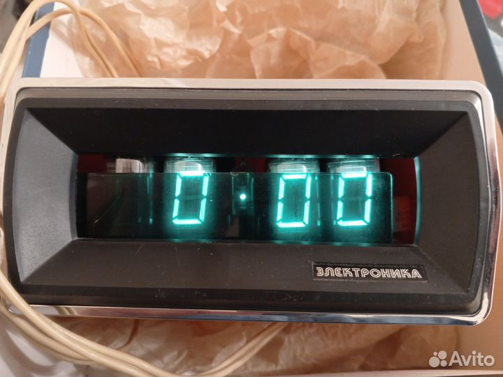 Часы Настольные Электроника СССР