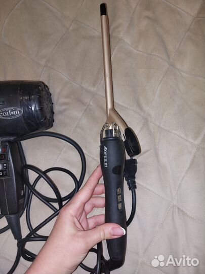 Фен и плойка на запчасти