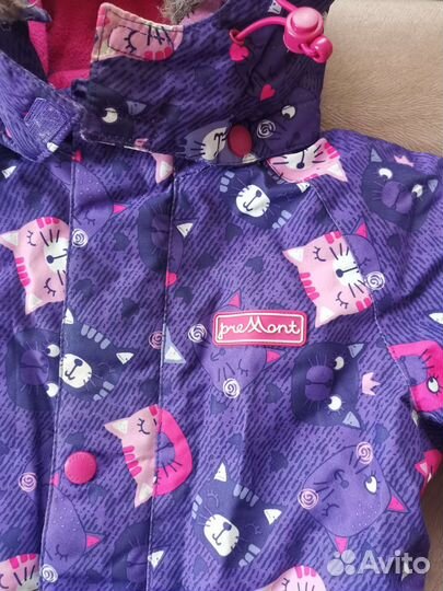 Зимний комбинезон для девочки Premont 86