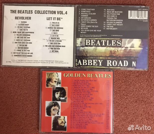 Beatles cd диски