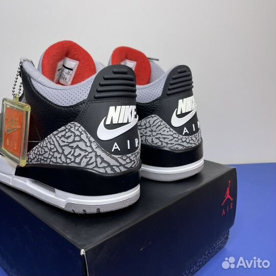 Nike Air Jordan 3 Retro Black Cement (2018) (12us)