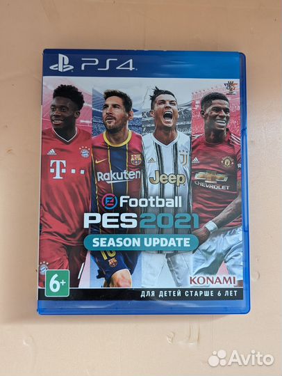 Игра для приставки ps4 PES 2021