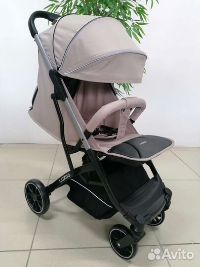 Новая коляска Luxmom V3 (бежевый)