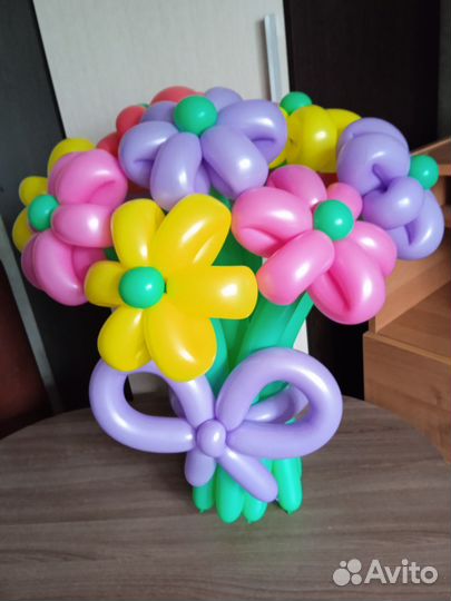 Цветы, букеты, фигуры из воздушных шаров