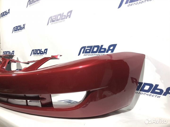 Бампер Mitsubishi lancer 9 (06) передний Красный R20