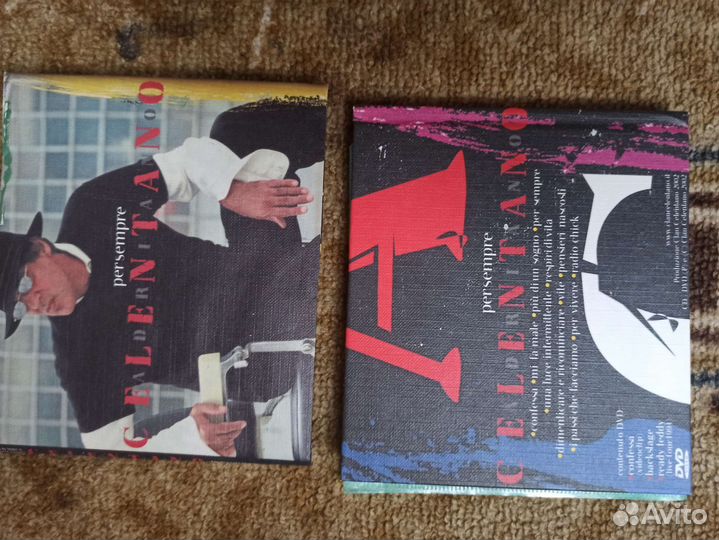 Фирменный сд диск Adriano Celentano