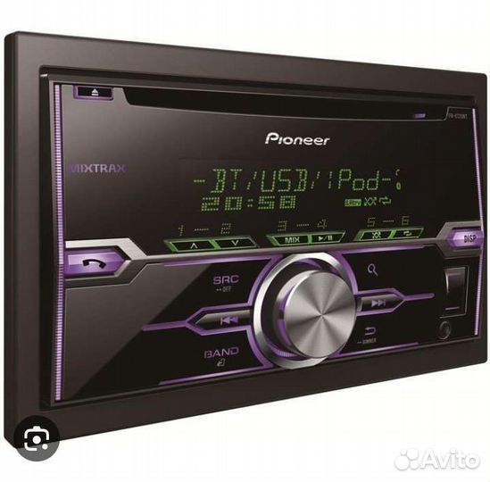 Магнитола 2 din pioneer 720bt