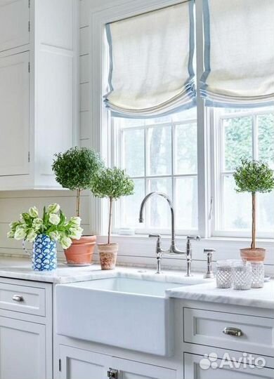 Римские шторы на кухню