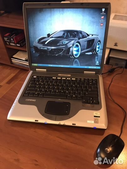 Ретро HP Compaq 2003 год