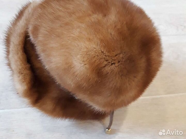 Шляпка норковая,новая