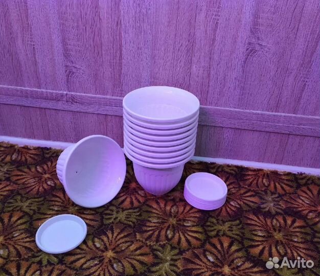 Цветочные горшки бу