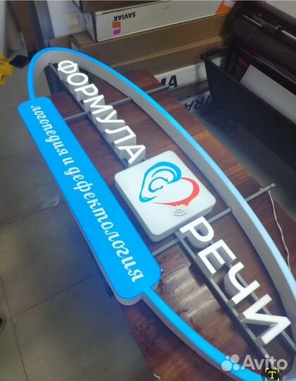 Наружная реклама вывеска