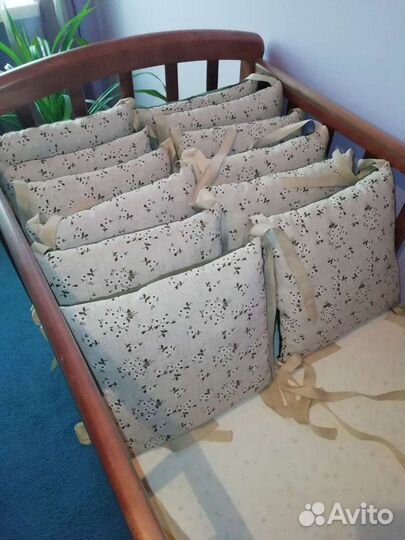 Бортики на детскую кровать